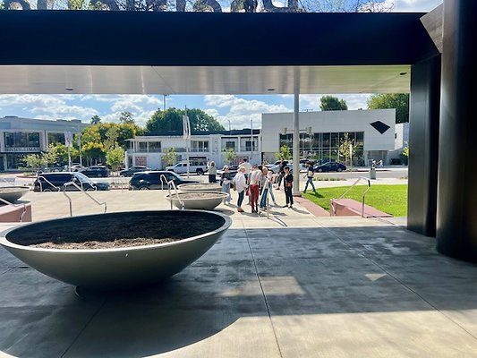 Pacific Design Center - Melrose Front Building Entrance