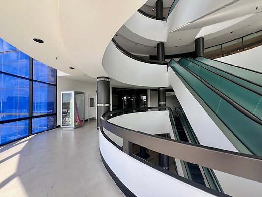 Pacific Design Center - Escalator - Blue Building Melrose Ave 7527