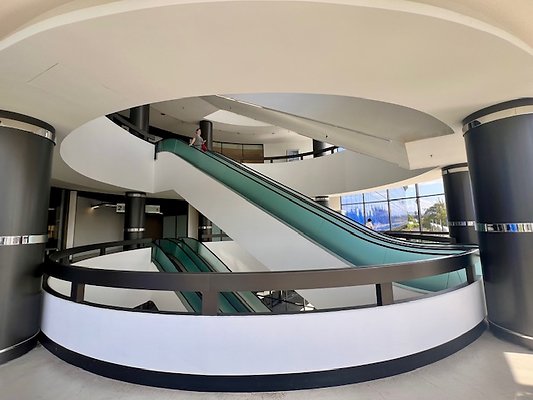 Pacific Design Center - Escalator - Blue Building Melrose Ave 7526