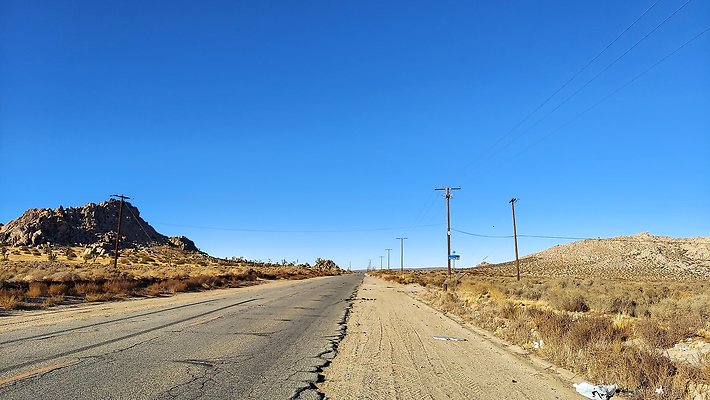 Road - from Ave M8 north to Club Ed