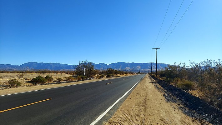 Road - 106th St E south of Avenue T - Antelope Valley