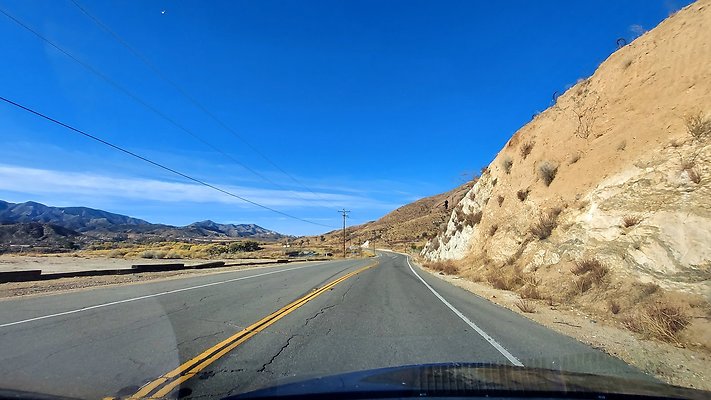 Driving - Soledad Cyn from Bootlegger Cyn Rd to Middleton Ranch